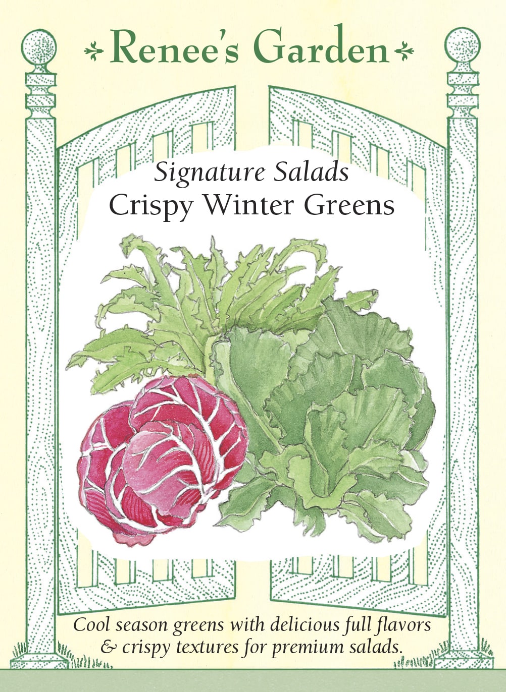 Crispy Winter Greens