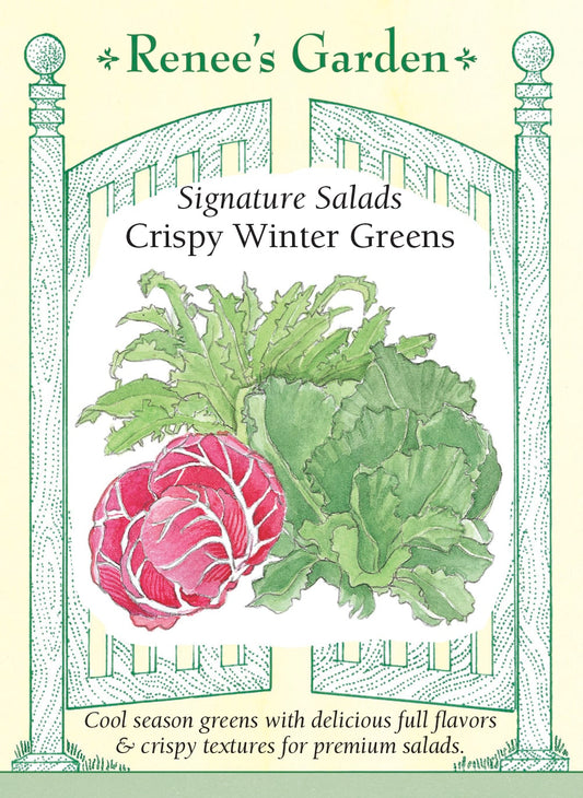 Crispy Winter Greens