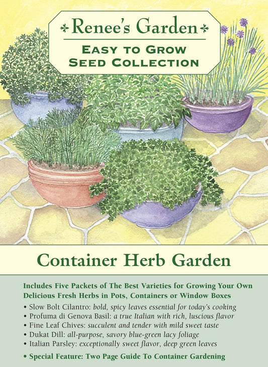 The Container Herb Garden