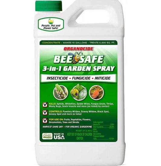 Organocide Bee Safe 3-in-1 Garden Spray