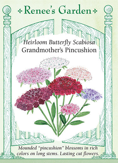5665 - 2022 5c Butterfy Garden Flower - Scabiosas - Mystic Stamp Company