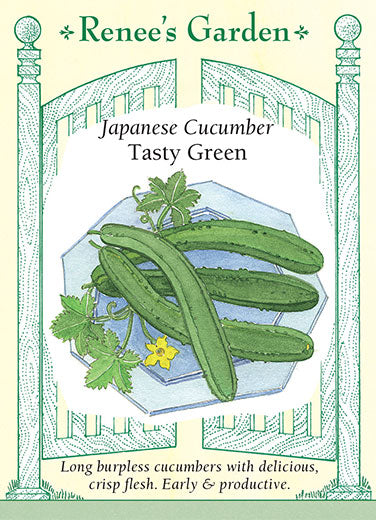Renee's Garden Cucumber Tasty Treat Slicer Vegetable Seed Pack