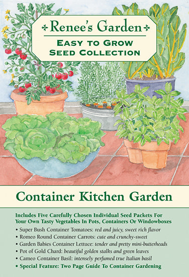Renee's Garden 'Bush Slicer' Container Cucumber