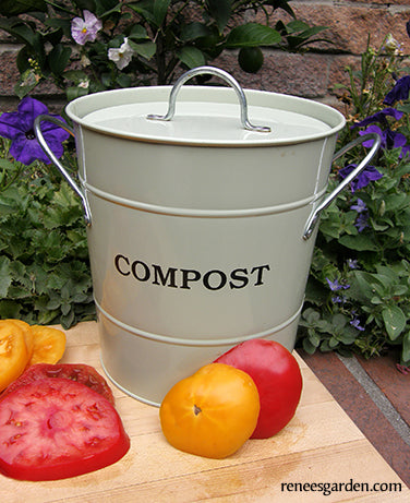 Kitchen Compost Bucket/Pail w/Lid - Bates Nursery & Garden Center
